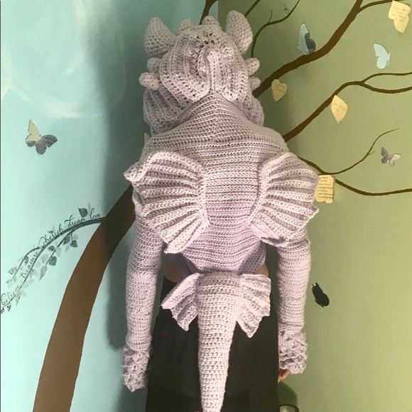 Handmade Crochet Dragi Body - Picture 2 of 3